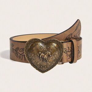 Camel Casual Women's Buckle Belt